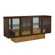 John Richard Suffolk Four-Door Lighted Credenza