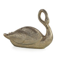 John Richard Swan Sculpture - Champagne