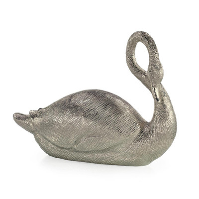 John Richard Swan Sculpture - Nickel