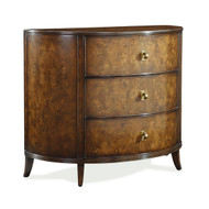 John Richard Sylvestre Three-Drawer Chest - Walnut