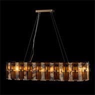 John Richard Tamboril Twenty-Two-Light Horizontal Chandelier