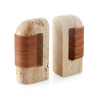 John Richard Tibur Bookends - Set of 2