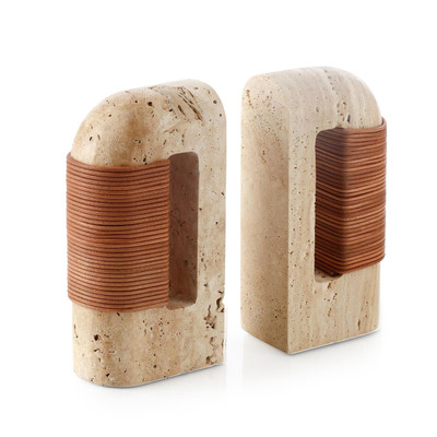 John Richard Tibur Bookends - Set of 2