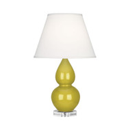 Small Double Gourd Table Lamp - Citron