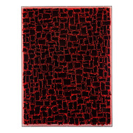 John Richard Tony Fey's Weathered Geometry - Red