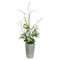 John Richard Twisted Curly Willow and Anthurium