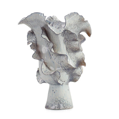 John Richard Waved Porcelain Vase - Large