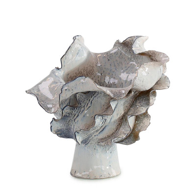John Richard Waved Porcelain Vase - Small