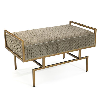 John Richard Wiggins Bench - Braid 32 Mushroom