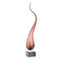 John Richard Wisping Smoke Sculpture on Crystal - Large