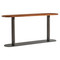 Bernhardt Brasea Pedestal Console Table
