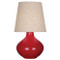 June Table Lamp - Ruby Red