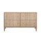 Worlds Away Angus Chest - Cerused Oak