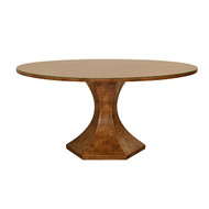 Worlds Away Bryce Dining Table - Dark Burl Wood