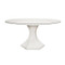 Worlds Away Bryce Dining Table - White Textured Linen