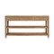 Worlds Away Cassie Console Table - Wrapped Rope