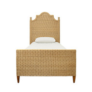 Worlds Away Chamberlain Twin Bed