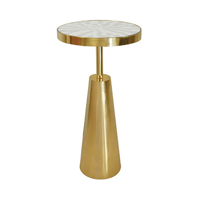 Worlds Away Elias Side Table