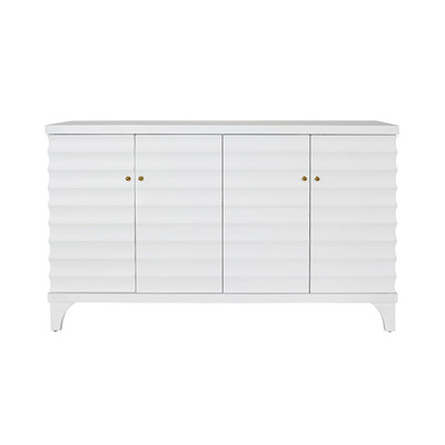 Worlds Away Gates Buffet - White