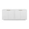 Worlds Away Giovanni Buffet - Matte White Lacquer