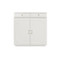 Worlds Away Glenn Cabinet - White Lacquer