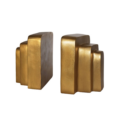 Worlds Away Karat Bookends
