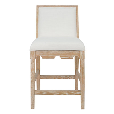 Worlds Away Lanister Counter Stool - Brown