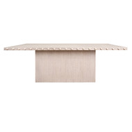 Worlds Away Lucian Dining Table - Rectangular - White Oak