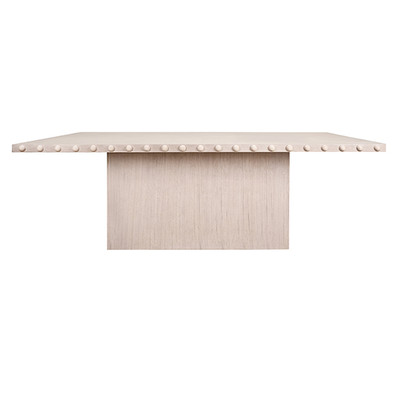 Worlds Away Lucian Dining Table - Rectangular - White Oak