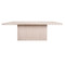 Worlds Away Lucian Dining Table - Rectangular - White Oak
