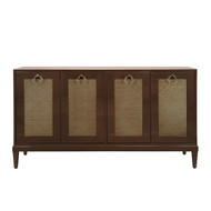 Worlds Away Marcella Buffet - Brown Lacquer