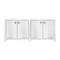 Worlds Away Miffy Buffet - White Linen