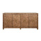 Worlds Away Mulligan Buffet - Dark Burl Wood