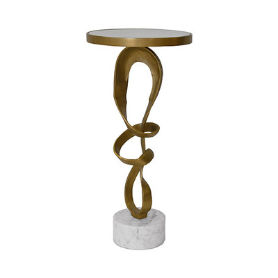 Worlds Away Olympia Side Table