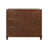Worlds Away Pascal Chest - Provincial Brown Oak