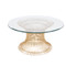 Worlds Away Powell Coffee Table - Gold Leaf