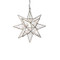 Worlds Away Small Clear Star Chandelier - Clear