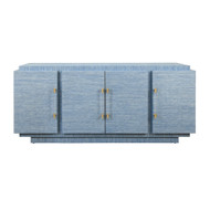 Worlds Away Steele Buffet - Blue Grass Cloth