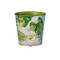 Worlds Away Tropical Leaf & Snake Wastebasket