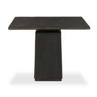 Four Hands Althea Outdoor Dining Table - 38" - Textured Bronze Aluminum