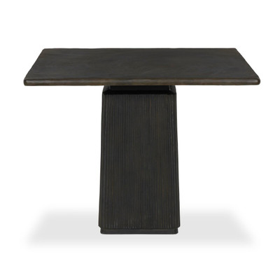 Four Hands Althea Outdoor Dining Table - 38" - Textured Bronze Aluminum