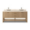 Four Hands Anthem Double Vanity - Satin Light Wash Oak