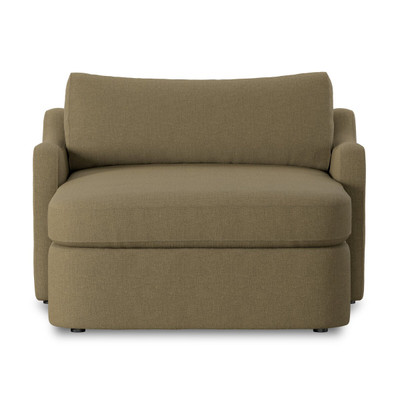 Four Hands Aurelia Chaise Lounge - Broadway Olive