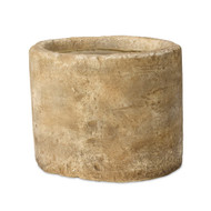Four Hands Aziel Planter - Textured Stone