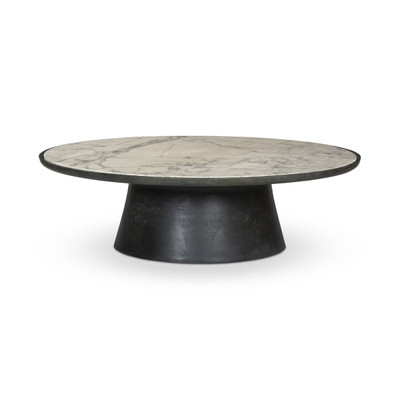 Four Hands Balboa Outdoor Coffee Table - Aged Grey