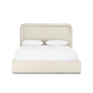 Four Hands Beckett Storage Bed - Crypton Nomad Snow - Queen