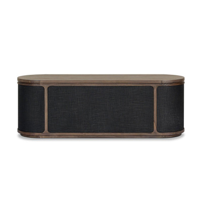 Four Hands Bertie Trunk - Black Linen