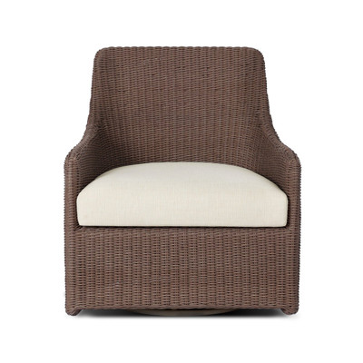 Four Hands Blaire Outdoor Swivel Chair - Tanned Weave