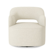 Four Hands Blythe Swivel Chair - Sheepskin Natural