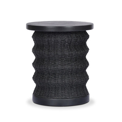 Four Hands Brailey End Table - Black Stained Sungkai